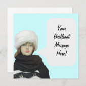 Invitation Créez votre propre site:Invitations (Devant / Derrière)