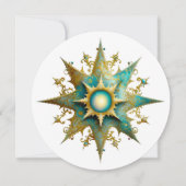 Invitation Créez votre propre Steampunk Yule Snowflake (Devant)