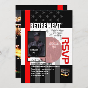 Invitation Créez-vous avec 4 images et 12 lignes de texte