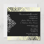 Invitation Crème à beurre Damas 311 (Dos)