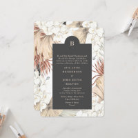 Crème de charbon de bois Pampas Wreath Floral Mari