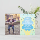 Invitation Crème de glace 2ème anniversaire (Debout devant)