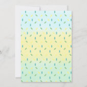 Invitation Crème de glace 2ème anniversaire (Dos)