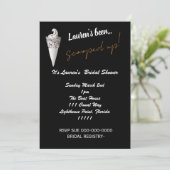 Invitation CRÈME DE GLACE Fête des mariées (Debout devant)