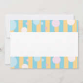 Invitation Crème de glace Social Anniversaire Fête Boy Invita (Dos)