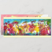 Invitation crème de NUIT DE CARNIVAL (Devant / Derrière)