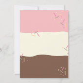 Invitation Crème glacée (Dos)