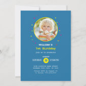 Invitation Crème glacée de frisson et de fête Anniversaire (Dos)