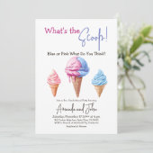 Invitation Crème glacée douce Ce que la Scoop Genre révèle (Debout devant)