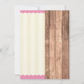 Invitation Crème glacée et baseball Joint Boy Girl Anniversai (Dos)