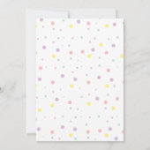 Invitation Crème glacée et gâteau 7e anniversaire (Dos)