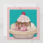 Invitation Crème glacée irrésistible - SRF (Devant)