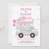 Invitation Crème glacée sucré Un Anniversaire Crème glacée Ca (Devant)