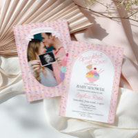 Crème glacée Sundae Parsemé de Baby shower d'amour