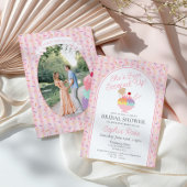 Invitation Crème glacée Sundae Rangée Fête des mariées sucrée