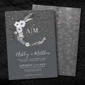 Invitation Crescent Moon Mariage céleste