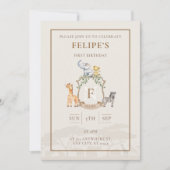 Invitation Crest Safari (Devant)