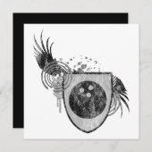 Invitation crête de boule hi-fi (Devant / Derrière)