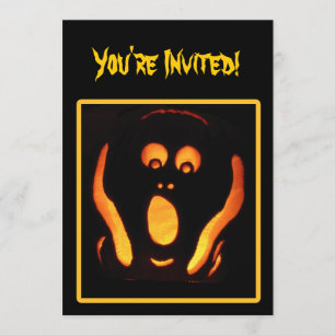 Invitation Cri perçant de Halloween