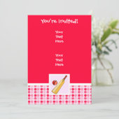 Invitation Cricket mignon (Debout devant)