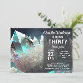 Invitation Cristal Jewels Pearl Aries Diamond Avril Anniversa (Debout devant)