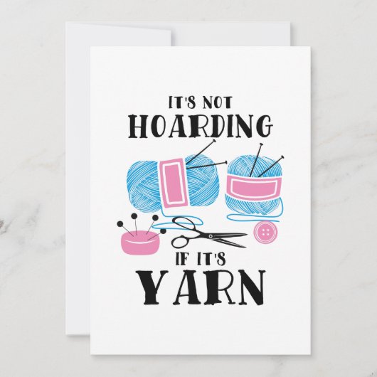 Invitation Crochet Tricot Cadeaux (Devant)