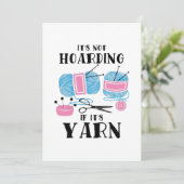 Invitation Crochet Tricot Cadeaux (Debout devant)