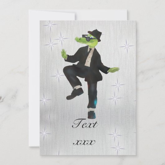 Invitation Crocodile (Devant)