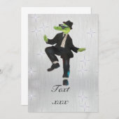 Invitation Crocodile (Devant / Derrière)