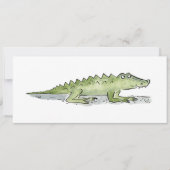 Invitation Crocodile (Devant)
