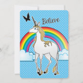 Invitation Croire (Dos)