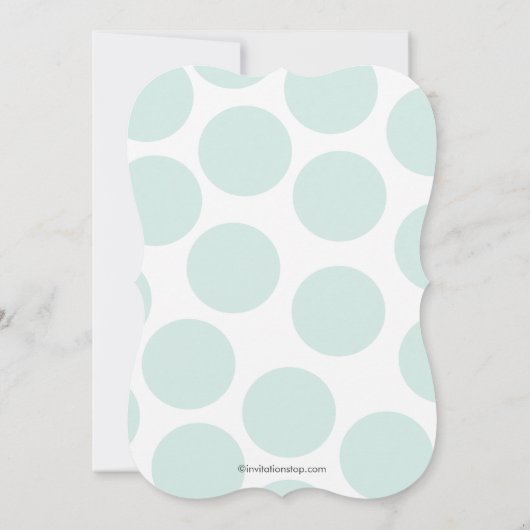 Invitation croisée des Pois verts (Dos)