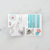 Invitation Croisière dans les Caraïbes occidentales Mariage a (Intérieur)