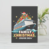 Invitation Croisière de Noël en famille 2024 tenue de match (Debout devant)