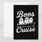 Invitation Croisière des fantômes  (Devant / Derrière)