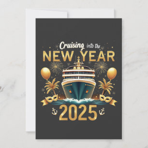 Invitation Croisière pour le Nouvel An 2025 Veille de Nouvel