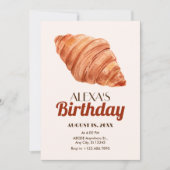 Invitation Croissant (Devant)