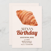 Invitation Croissant (Devant / Derrière)