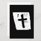 Invitation Croix de Jésus (Devant / Derrière)