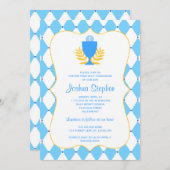 Invitation Croix de la première communion (Devant / Derrière)