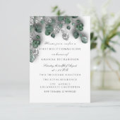 Invitation Croix de la Première Sainte Communion blanche en a (Debout devant)