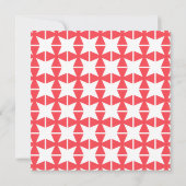 Invitation Croix des francs-maçons suédois (Dos)