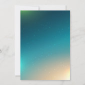 Invitation Croix d'or Roses floraux première communion sainte (Dos)