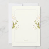 Invitation Croix Sainte Première Communion Rose (Dos)