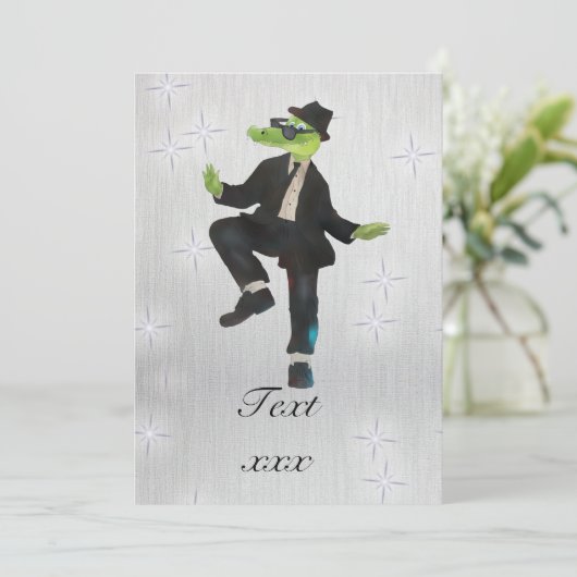 Invitation Croko (homonymie) (Debout devant)