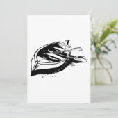 Invitation Croquis de bateau (Debout devant)