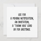 Invitation Croquis du château de Fairytale (Dos)