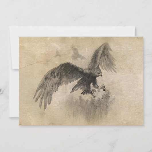 Invitation Croquis Great Eagles (Devant)