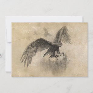 Invitation Croquis Great Eagles