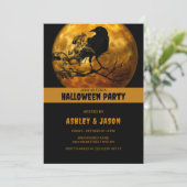 Invitation Crow de la fête d'Halloween pour adultes (Debout devant)
